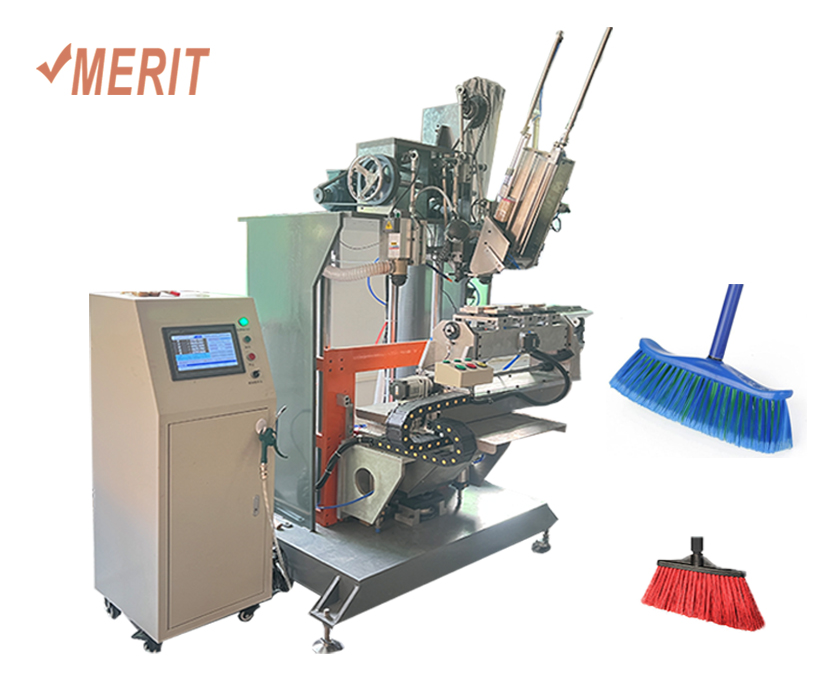 CNC brush and broom tufting machine
