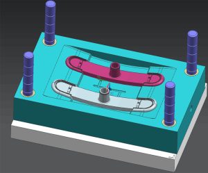 Plastic injection mould components