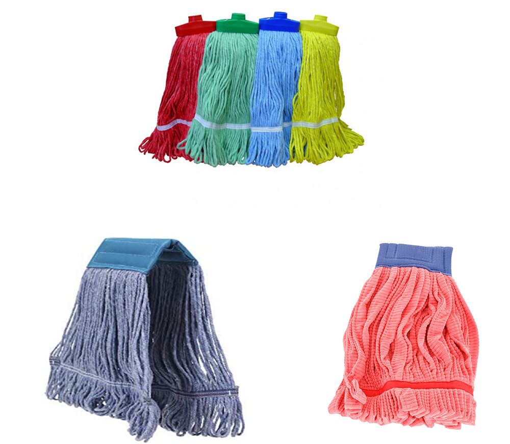 Microfiber loop mop samples