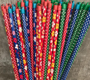 Wooden broom handle product sample