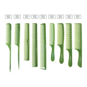 0151–0159 Green Professional Styling Comb Series – 0151–0159 image 1