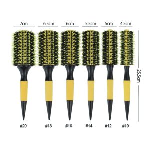L08 Brazilian Yellow and Pink Round Brush Series - L08 image 1