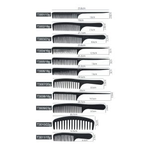 T3001–T3011 5 mm Bakelite Barber Comb Series - T3001–T3011 image 1