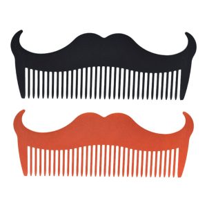 4096 Bakelite Beard and Mustache Comb - 4096 image 1