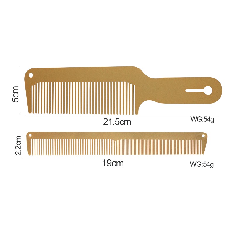 DD01–DD02 Electroplated Steel Comb Set - DD01–DD02 Steel image 1