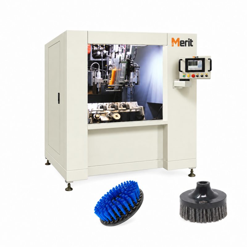 Merit Factory 5-axis CNC disc brush machine