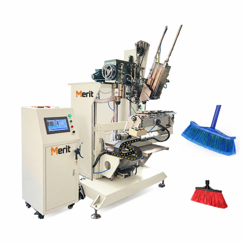 CNC brush and broom tufting machine